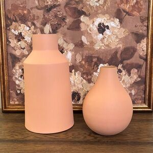Magnolia Blush Carter Vase Duo